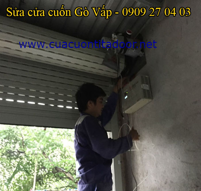 sửa cửa cuốn Gò Vấp